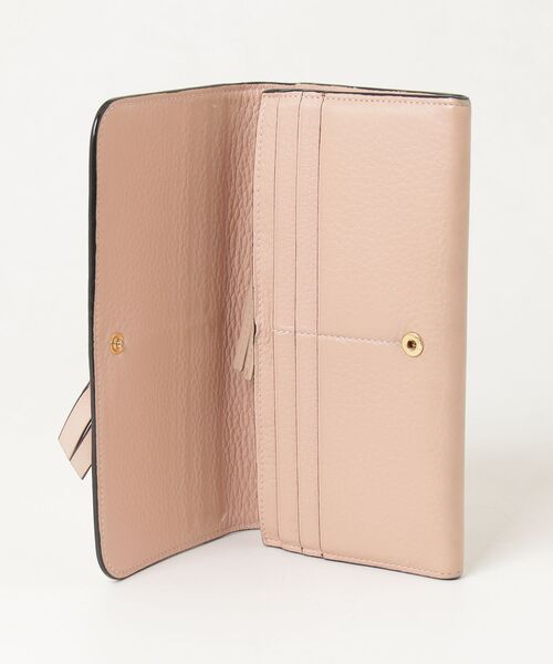 Chloe（クロエ） アルファベット 長財布 - ピンク レディース
