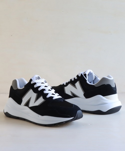 「New Balance」 ローカットスニーカー 22.5cm ブラック レディース_画像5