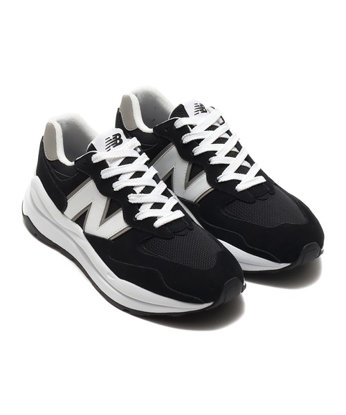 「New Balance」 ローカットスニーカー 22.5cm ブラック レディース_画像7