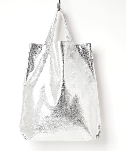 「BINDU」 ハンドバッグ ONE SIZE シルバー レディース_画像4