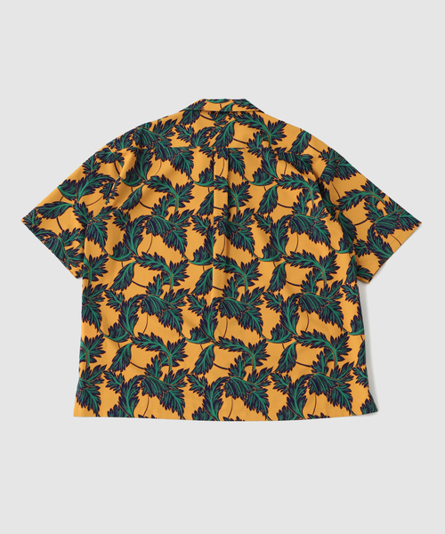 シャツ White Mountaineering BOTANICAL PATTERN OPEN COLLAR SHIRT メンズ レディースの画像