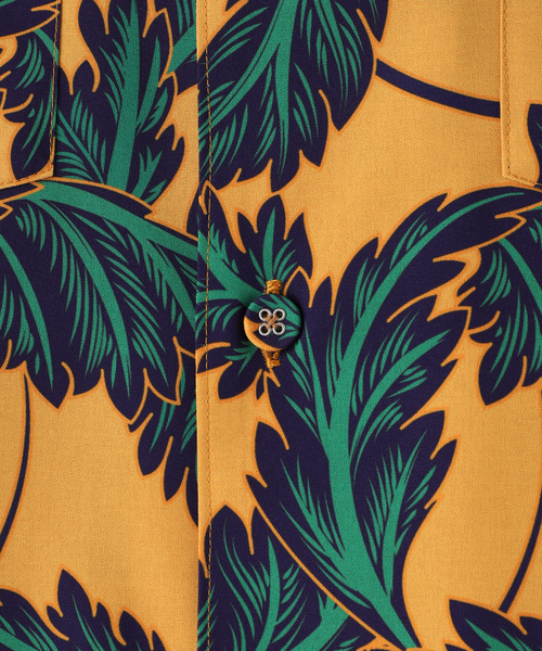シャツ White Mountaineering BOTANICAL PATTERN OPEN COLLAR SHIRT メンズ レディースの画像