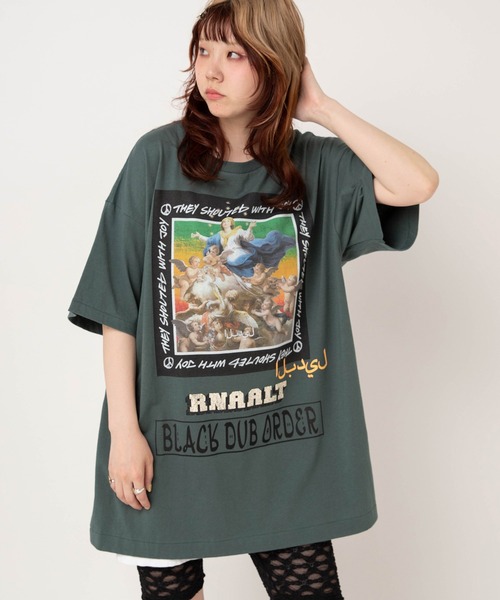 RNA（アールエヌエー） tシャツ 半袖 M2708 B.D.OスーパーBIGT