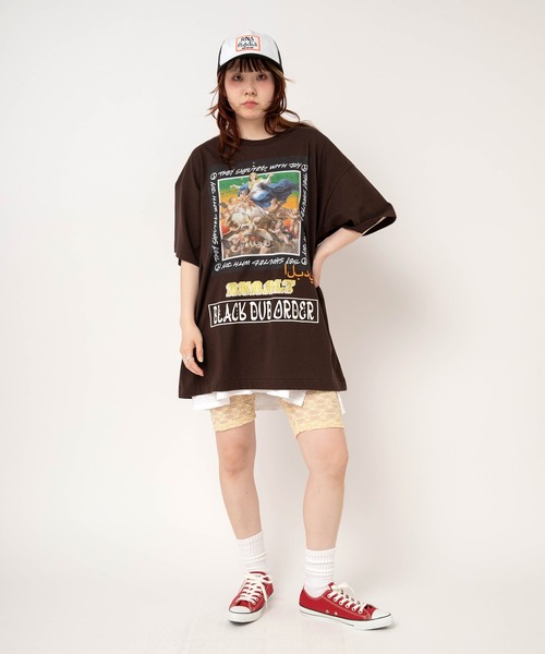 RNA（アールエヌエー） tシャツ 半袖 M2708 B.D.OスーパーBIGT