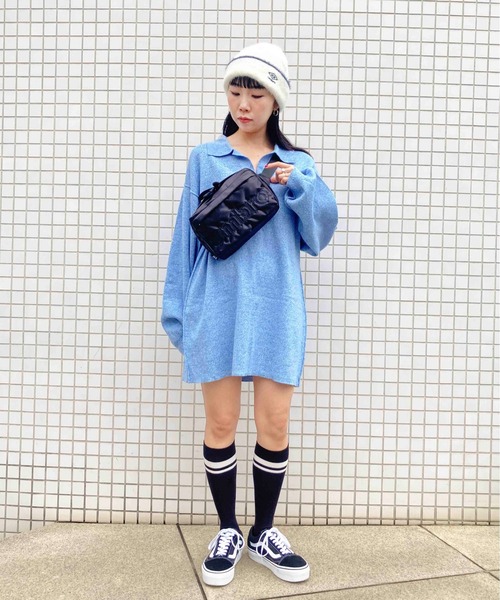 「Casselini」 ニットキャップ FREE ブラック レディース_画像6