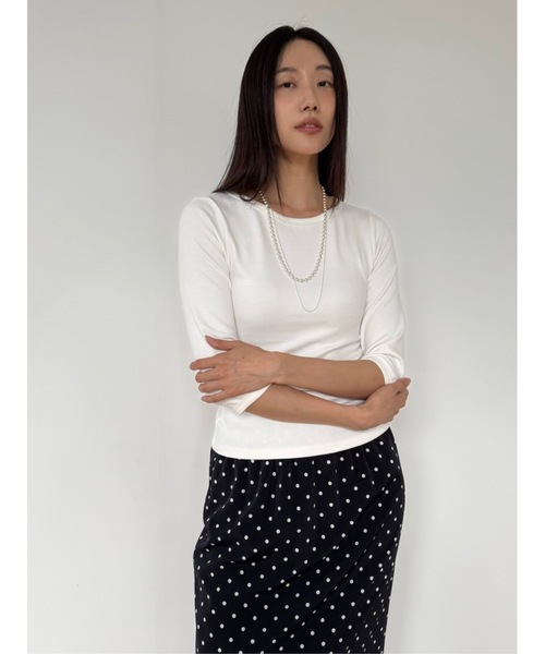 「Didot.showroom」 ロングスカート FREE ネイビー レディース_画像2