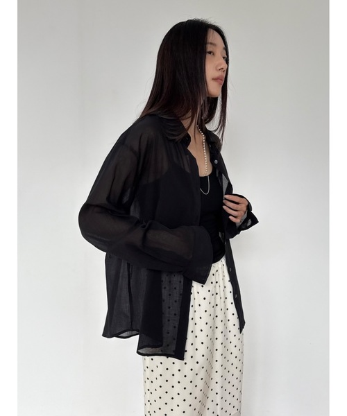 「Didot.showroom」 ロングスカート FREE ネイビー レディース_画像6