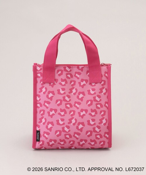 212 KITCHEN STORE 日焼けハローキティ 三角マチ保冷バッグ LEOPARD PK