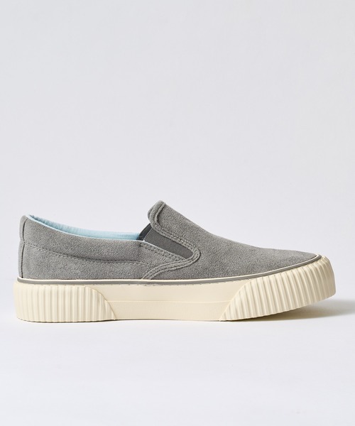 「SLACK FOOTWEAR」 スリッポン 24.0cm グレー レディース_画像5