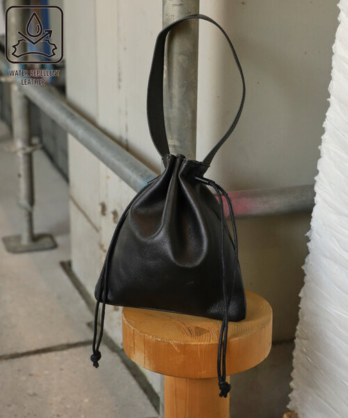 Firsthand（ファーストハンド） ショルダーバッグ Drawstring Leather