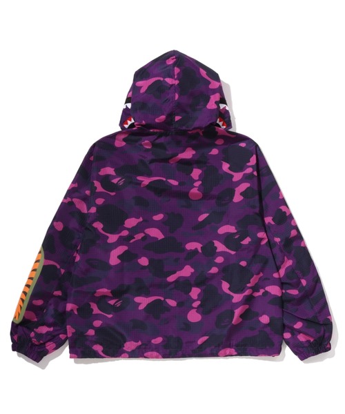 ジャケット・アウター BAPE Leopard Jacket Purple A BATHING APE（アベイシングエイプ） ミリタリージャケット モッズ