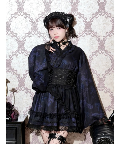 NOEMIE（ノエミー） 浴衣 ゴシック十字架チュール浴衣ドレス