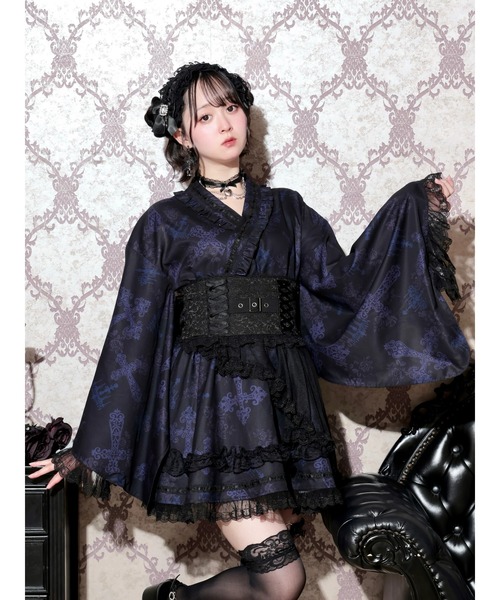 NOEMIE（ノエミー） 浴衣 ゴシック十字架チュール浴衣ドレス