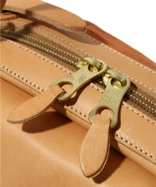 ショルダーバッグ バッグ IL BISONTE / CANVAS x LEATHER / ショルダーバッグ レディース メンズの画像
