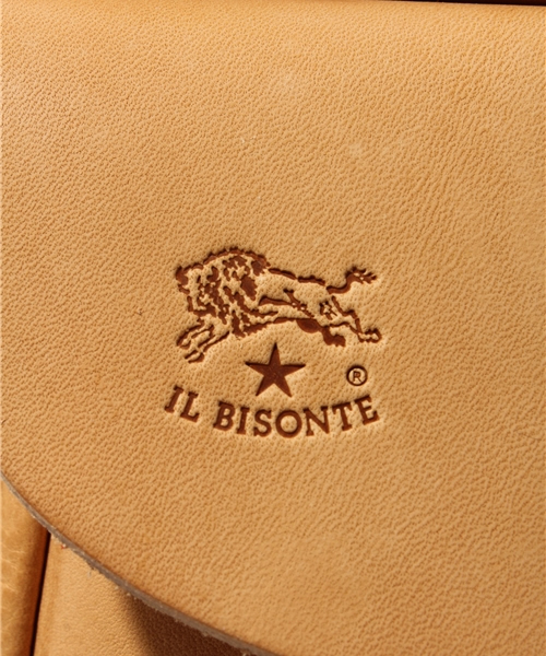 ショルダーバッグ バッグ IL BISONTE / CANVAS x LEATHER / ショルダーバッグ レディース メンズの画像