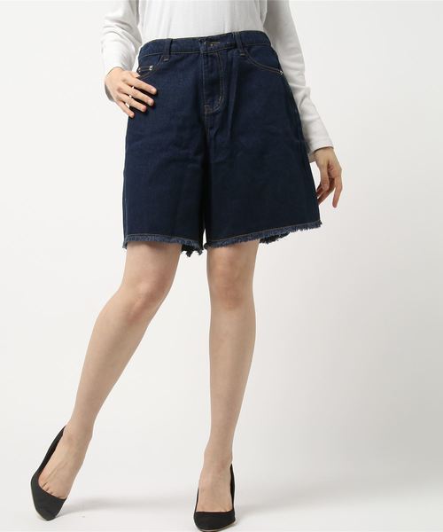 Levi's - リーバイス カットオフ デニムショートパンツ ブルー
