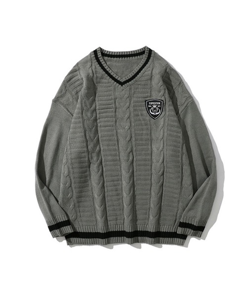 ソフト Vネック スウェットシャツ　トレーナー ソフト Vネック スウェットシャツ - グレーマール | ZARA Japan