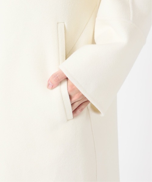 IENA（イエナ） SUPER160 Wフェイスノーカラーコート◇ : ZOZOTOWN