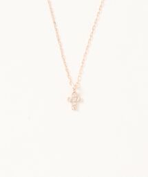 con affetto(ファッション) ネックレス K10ダイヤクロス