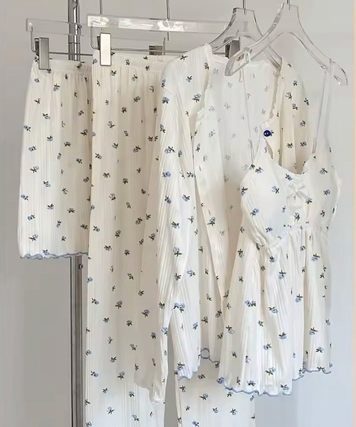 ❁お鼻さま専用です❁ パジャマ ルームウェア 「 ammy. / エイミードット 」 小花柄 4