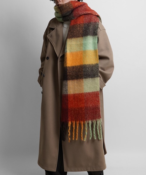 Confirm（コンファーム） マフラー ベーシック / チェック柄