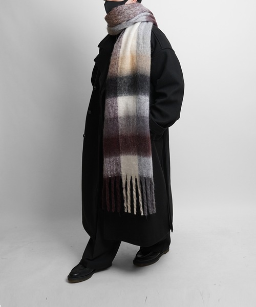 Confirm（コンファーム） マフラー ベーシック / チェック柄