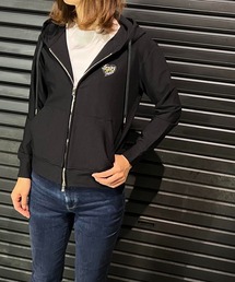 roar guns（ロアーガンズ） パーカー BLACK ZIP HOODIE CRY レディース