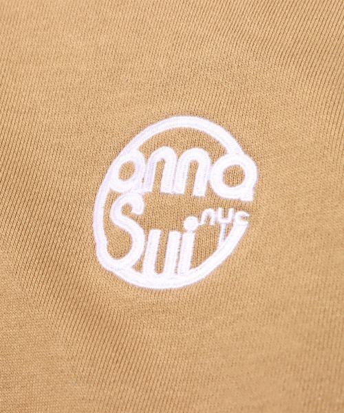 トレーナー スウェット ANNA SUI NYC ハーフジップスウェット レディース トレーナー スウェット ANNA SUI NYC ハーフジップスウェット