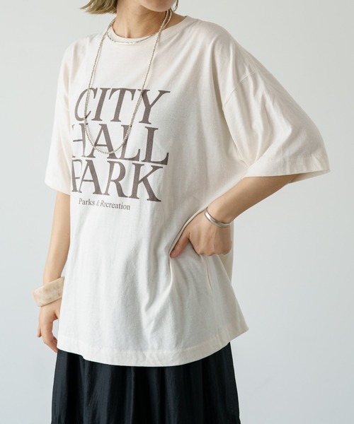 Omekashi tシャツ 「NYC×GOOD ROCK SPEED」CITY HALL PARK T