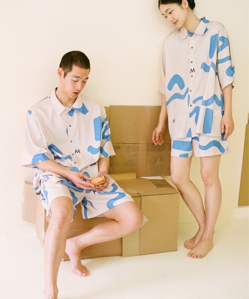 PAMM（パム） パジャマ ルームウェア thanks sea summer pajamas