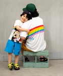 tシャツ 親子お揃い ディズニー つながるレイ...の詳細画像5