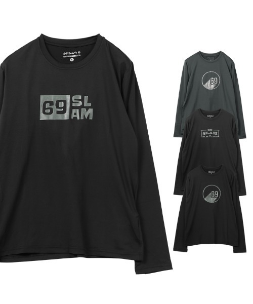69SLAM☆6IX9INE NATHAN L/S RASH TEE ラッシュ 長袖Tシャツ ラッシュガード 69SLAM ロックスラム NATHAN L/S RASH TEE