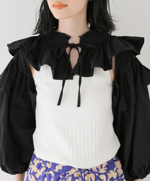 SLOBE IENA シャツ ブラウス 「papier/パピエ」 Holder