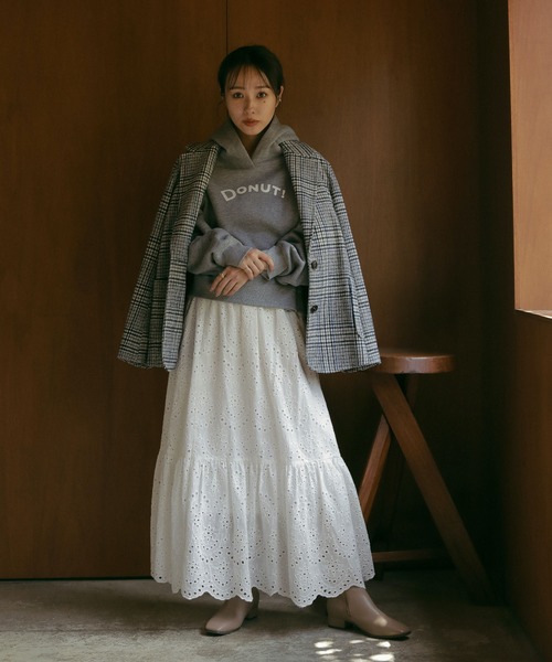 ジャケット テーラードジャケット チェックジャケット レディース