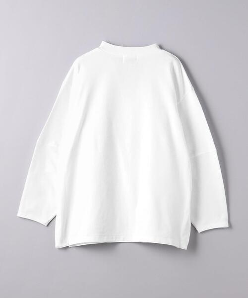 ユナイテッドアローズ ピンタックVネックブラウス36 M ホワイト 白 フレア UNITED ARROWS（ユナイテッドアローズ）の「V ネック フィット＆フレア