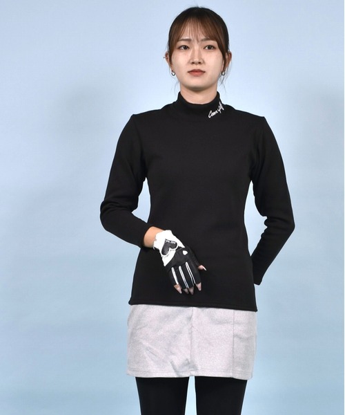COMONGOLF（コモンゴルフ） ゴルフ 裏起毛 防寒 モックネック ゴルフ