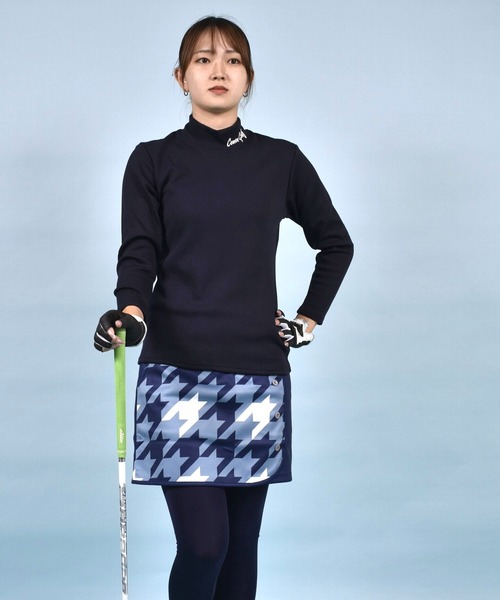 COMONGOLF（コモンゴルフ） ゴルフ 裏起毛 防寒 モックネック ゴルフ
