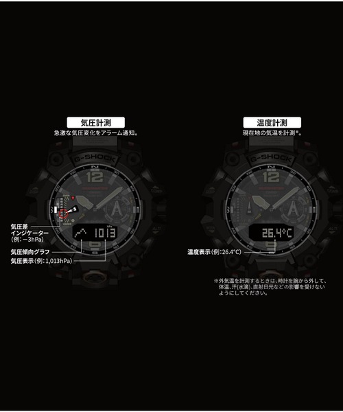 腕時計 MASTER OF G MUDMASTER(マッドマスター) / GWG-B1000-1AJF メンズの画像