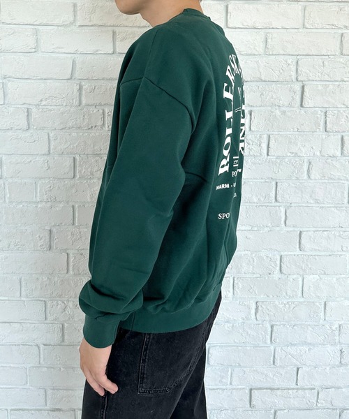 STYLISE トレーナー スウェット 「CONICHIWA bonjour」ROLLER