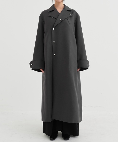 HARUNOBUMURATA ステンカラーコート 「HARUNOBUMURATA