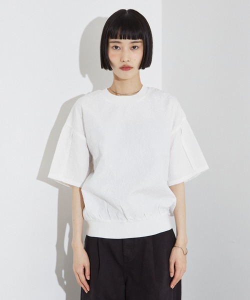シワ加工 リンクル Tシャツ NOMINE tシャツ シワ加工 リンクル Tシャツ レディース