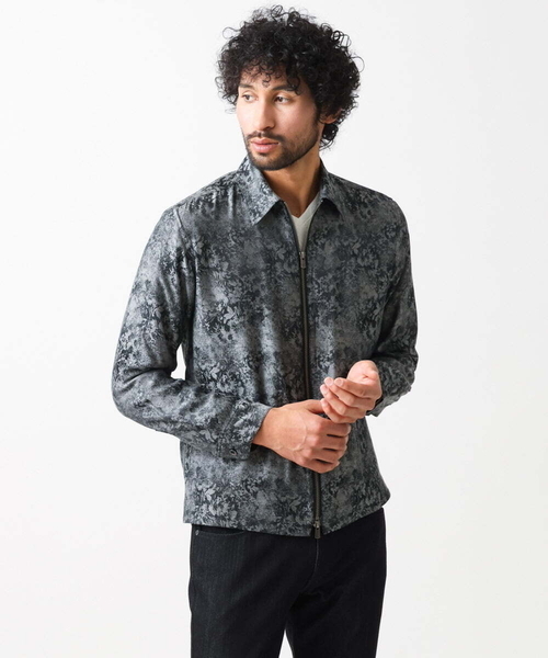 MICHEL KLEIN HOMME（ミッシェルクラン オム） シャツ ボタニカル柄