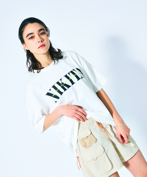 tシャツ 「NIKITA/ニキータ」レディースオーバーサイズシルエットTシャツ　N QD OVERSIZED SS TEE レディース