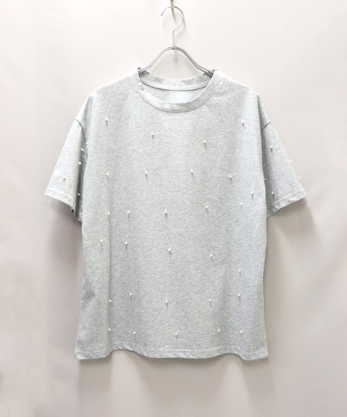 tシャツ パール付きTシャツ レディース : ZOZOTOWN Yahoo!店