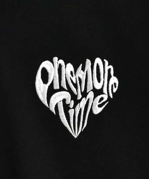 おしゃれスタ tシャツ オーバーサイズ モノトーン 袖ライン フロント 