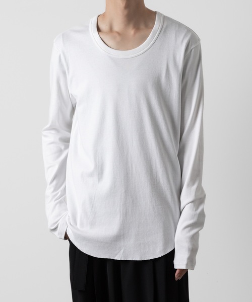 【未使用・タグ付】RIB LONGSLEEVE T SHIRT/グレーA 6.2オンスヘビーウェイトロングスリーブTシャツ（カラー） | メンズ