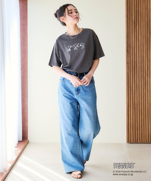 PEANUTS tシャツ 半袖 「PEANUTS/ピーナッツ」SNOOPY/スヌーピー3