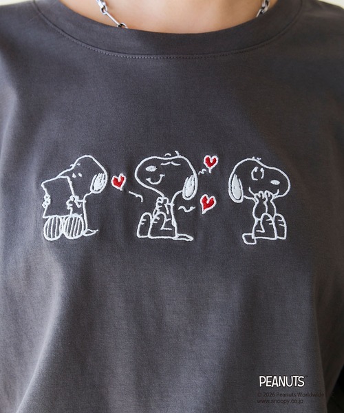 PEANUTS tシャツ 半袖 「PEANUTS/ピーナッツ」SNOOPY/スヌーピー3