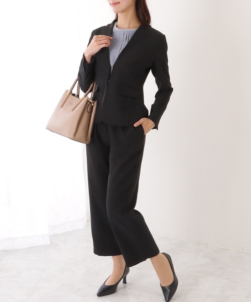 Lace Ladies（レースレディース） セットアップ ノーカラー タック