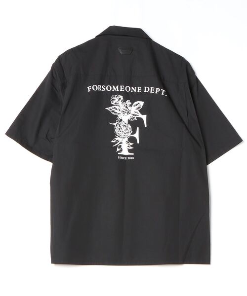 FORSOMEONE（フォーサムワン） シャツ FORSOMEONE FSO DEPT OPEN